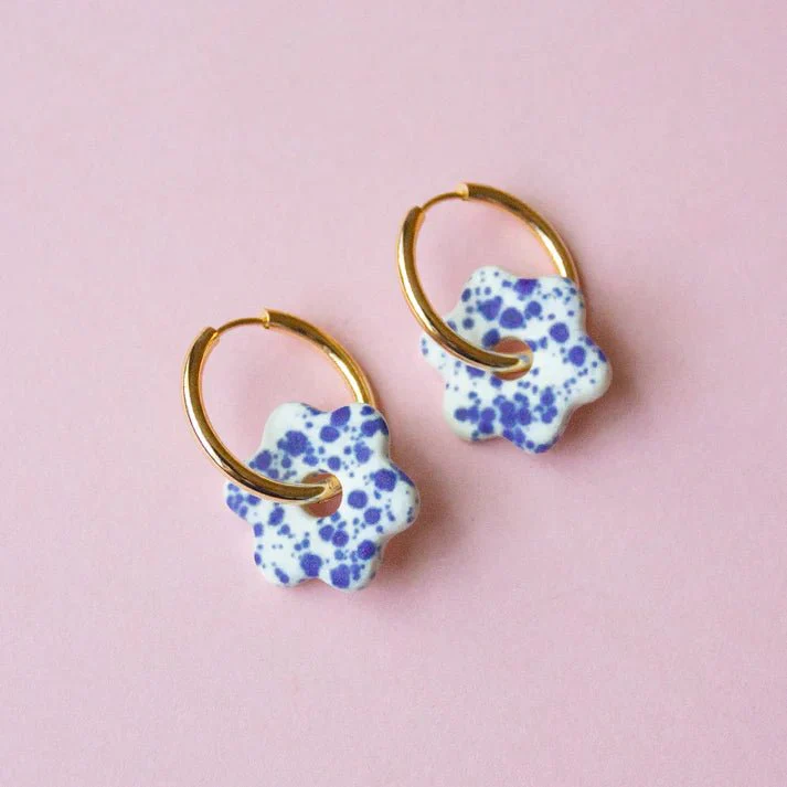 Meghan MacWhirter Daisy Hoops (Many Colours) - Image 3