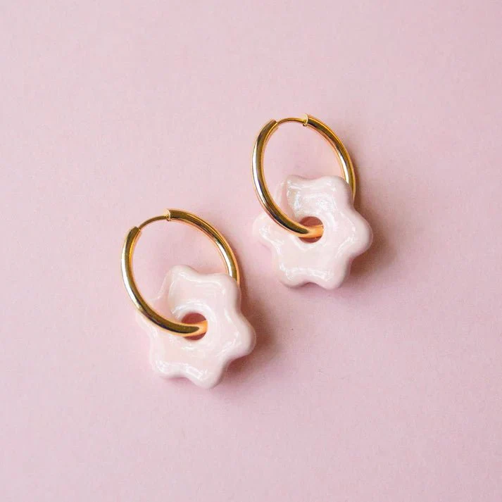 Meghan MacWhirter Daisy Hoops (Many Colours) - Image 4