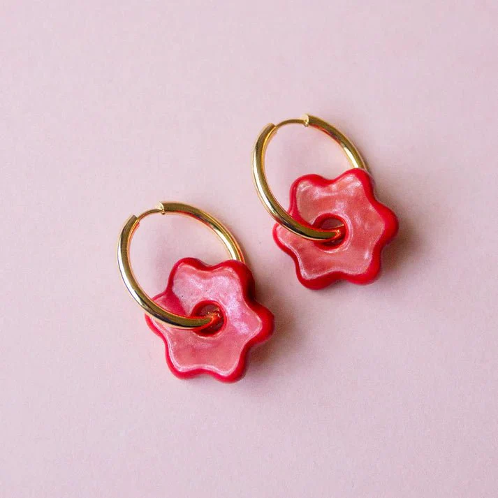 Meghan MacWhirter Daisy Hoops (Many Colours) - Image 5