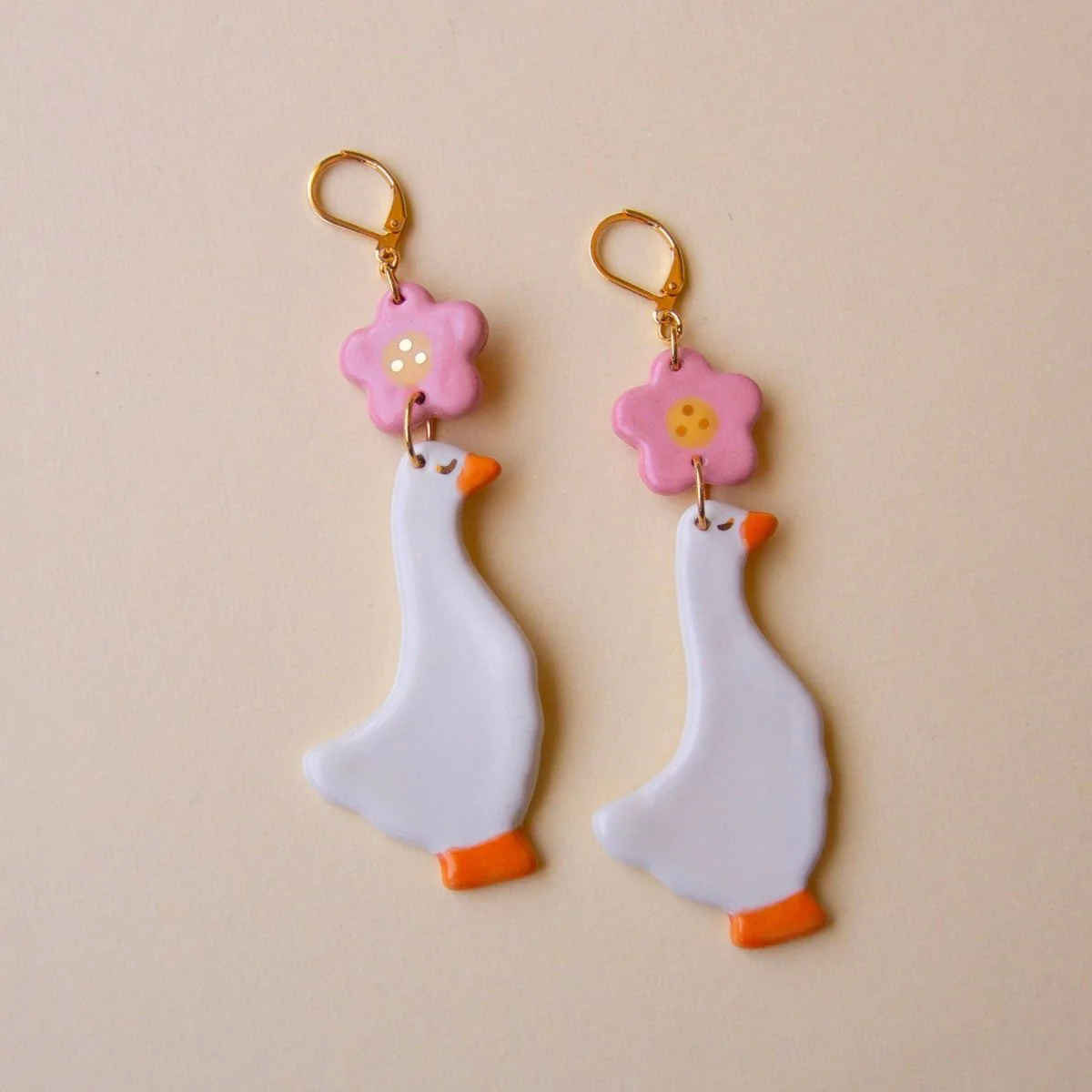 Meghan MacWhirter Goose Earrings