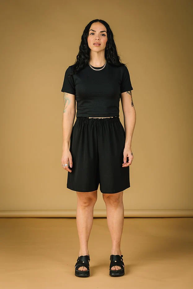 Mercedes Morin Azur Shorts (Black) - Image 10
