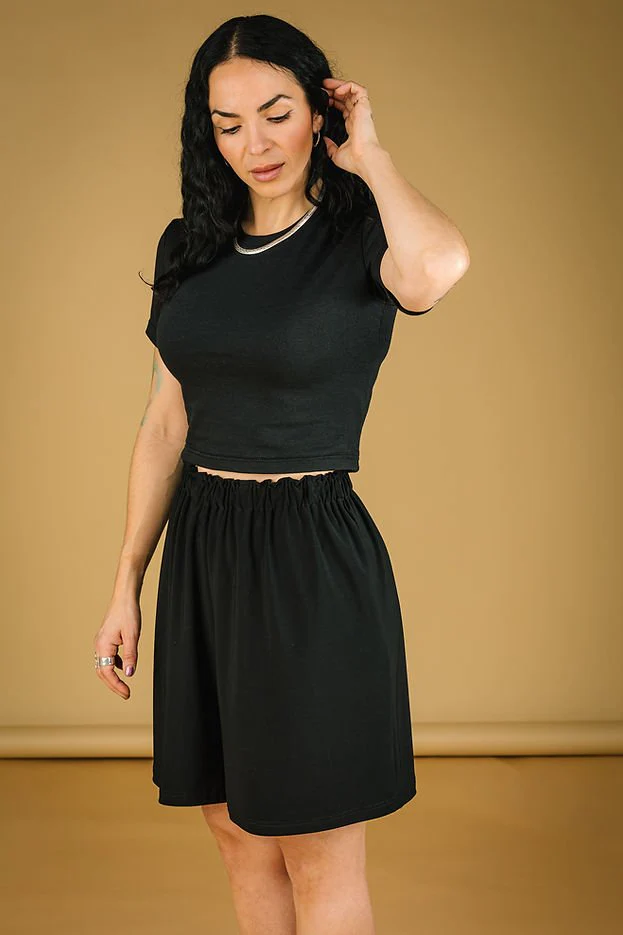 Mercedes Morin Azur Shorts (Black) - Image 7