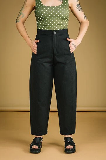 Mercedes Morin Barrel Pants (Black) - Image 10