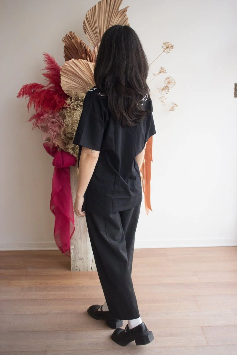 Mercedes Morin Barrel Pants (Black) - Image 3