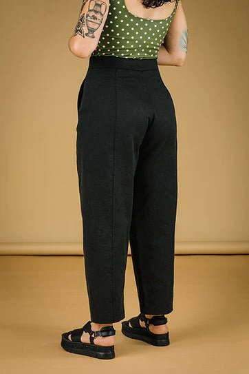 Mercedes Morin Barrel Pants (Black) - Image 8
