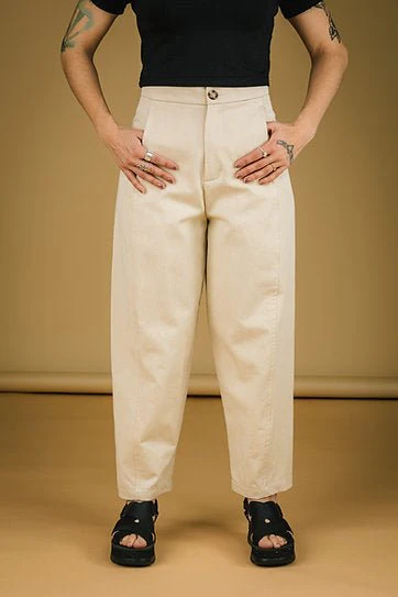 Mercedes Morin Barrel Pants (Ivory) - Image 10