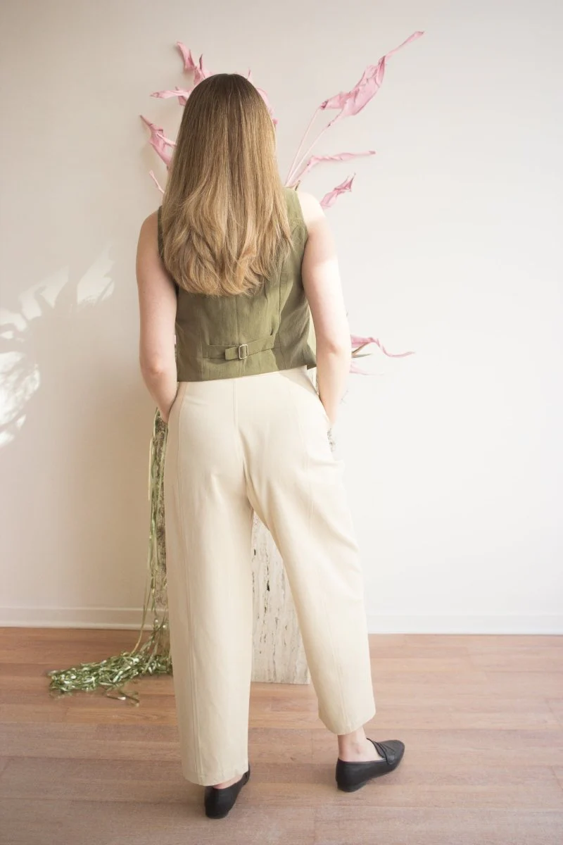 Mercedes Morin Barrel Pants (Ivory) - Image 4