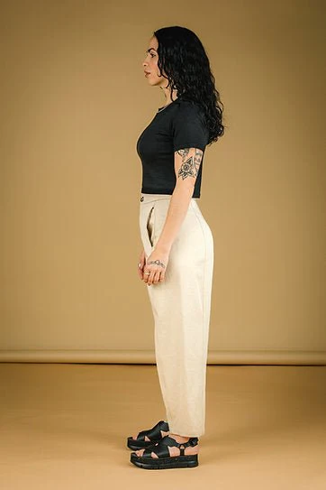 Mercedes Morin Barrel Pants (Ivory) - Image 9