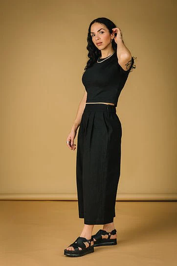 Mercedes Morin Paloma Pants (7/8 Black) - Image 16
