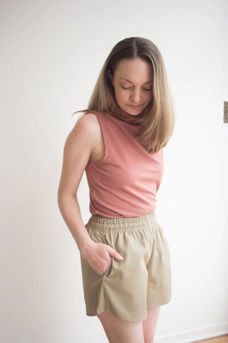 Mercy House Alyssa Shorts (Khaki)