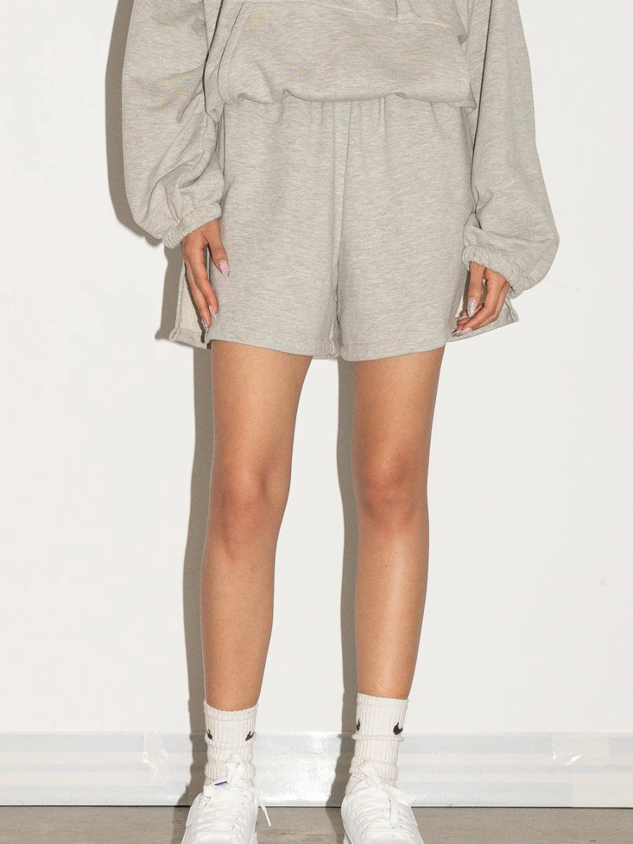 Mercy House Field Sweatshort (Heather Grey)