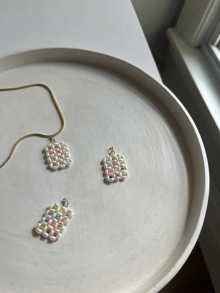 Miiken Pane Pearl Pendant Necklace - Image 3