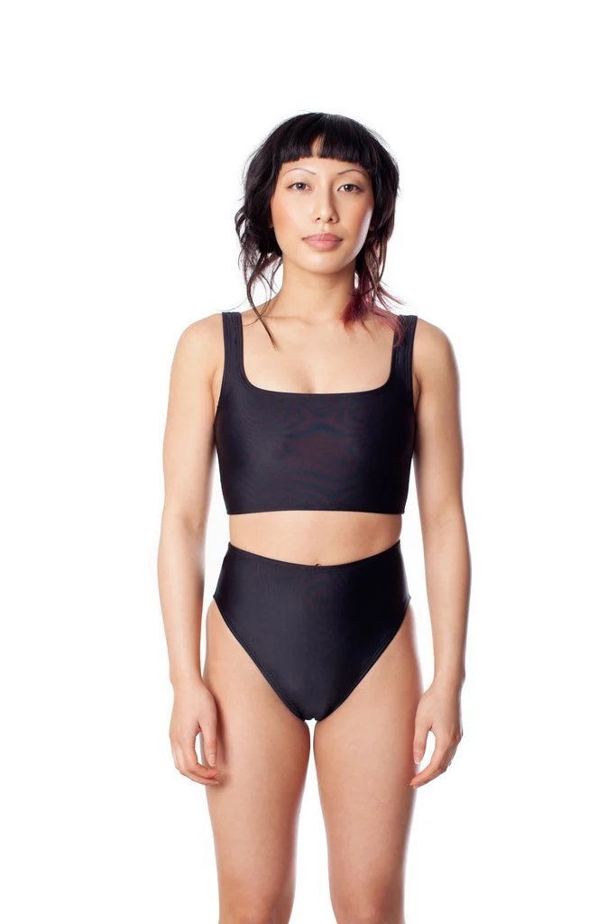 Minnow Bathers Astro Top (Black) - Image 6