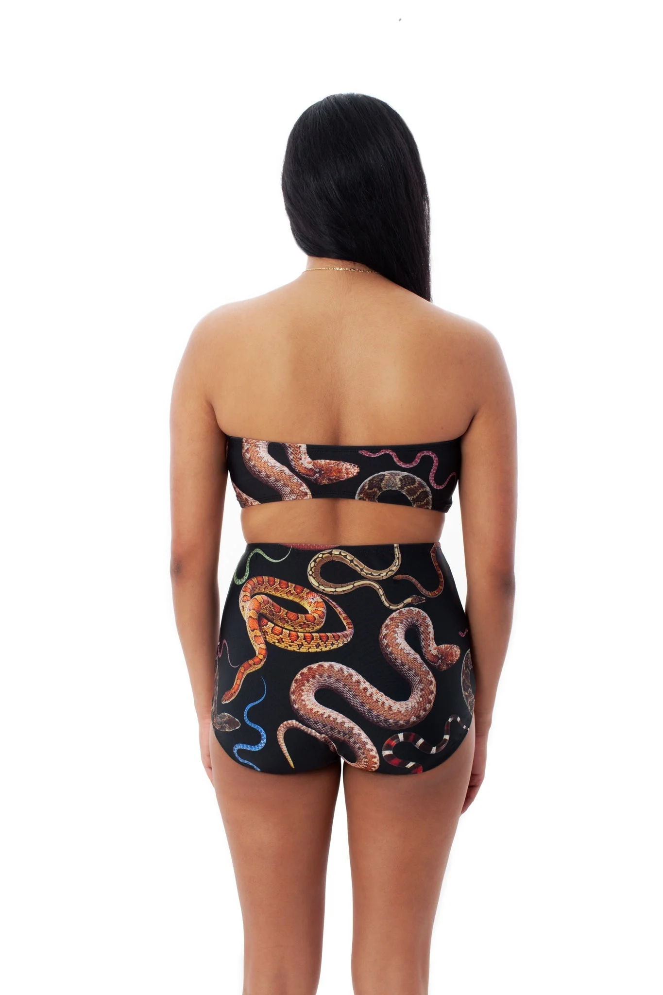 Minnow Bathers Garter Bottoms (Snake Print) - Image 7