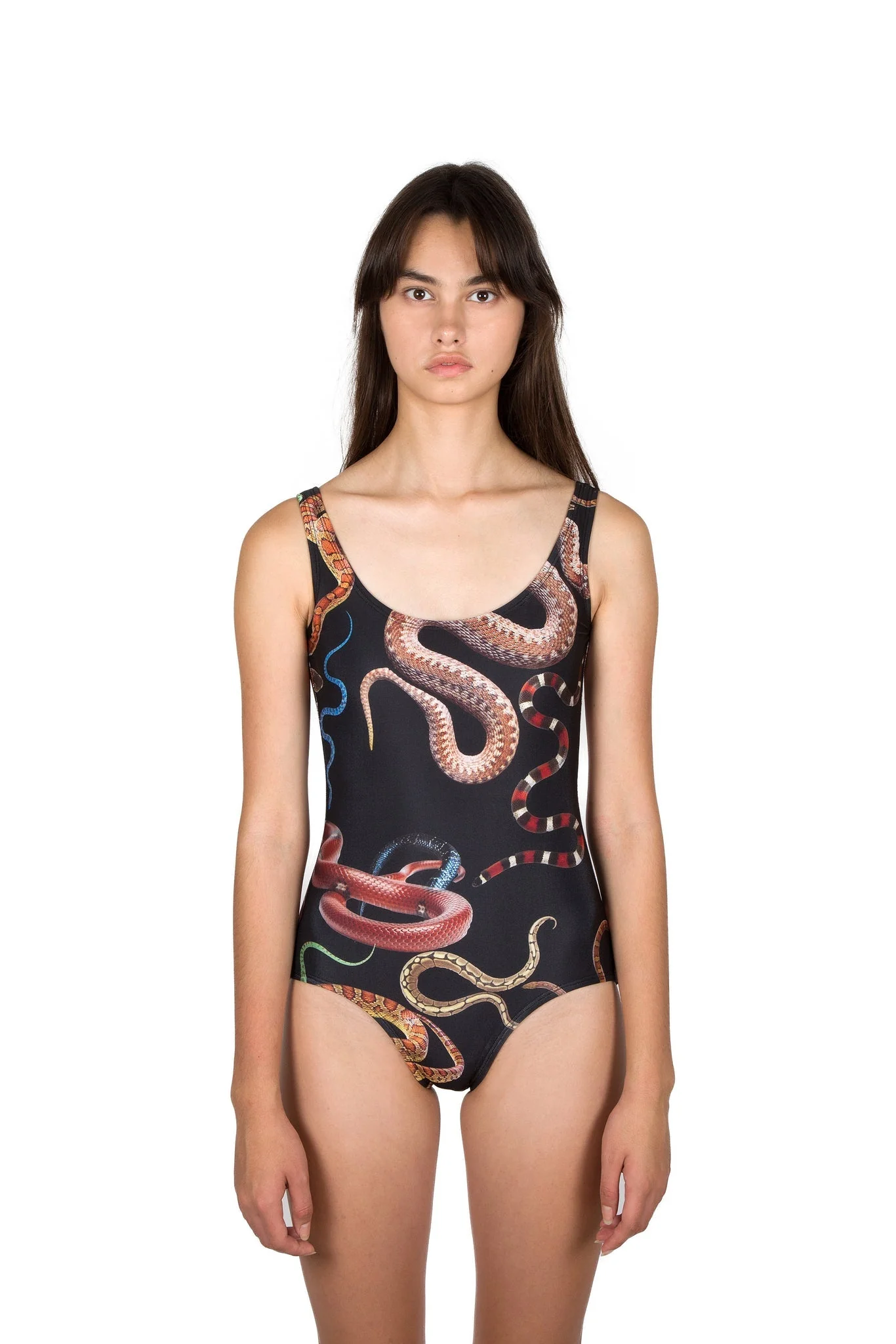Minnow Bathers Viper Maillot (Snake Print) - Image 5