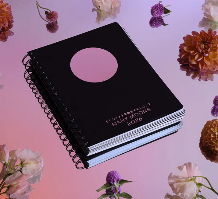 Moon Studio 2026 Many Moons Lunar Planner