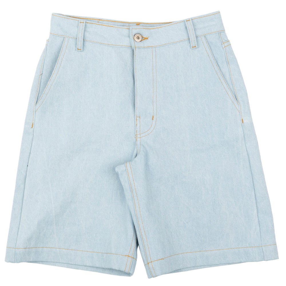 Naked & Famous Andie Denim Shorts (Secret Agent Bleach Denim) - Image 11