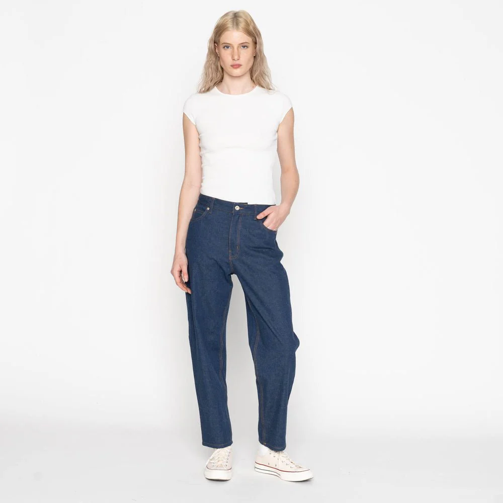 Naked & Famous Bestie Jeans (Mid Indigo) - Image 10