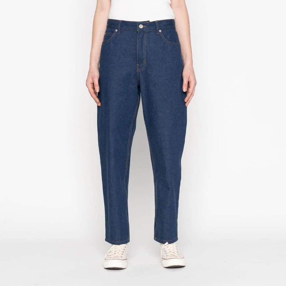 Naked & Famous Bestie Jeans (Mid Indigo) - Image 12