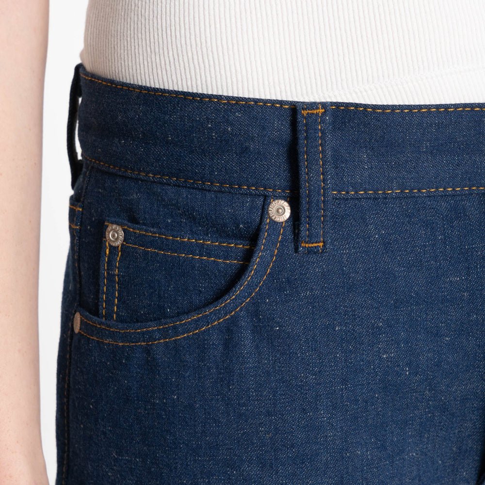 Naked & Famous Bestie Jeans (Mid Indigo) - Image 14