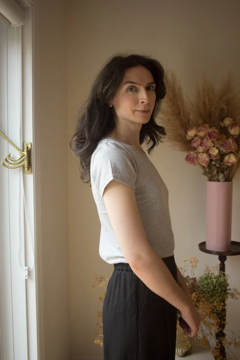 Naked & Famous Circular Knit Ballet T-Shirt (Heather Grey) - Image 3