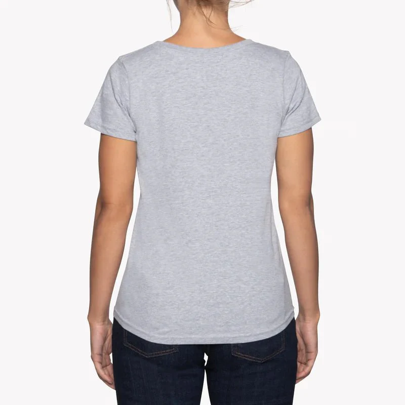Naked & Famous Circular Knit Ballet T-Shirt (Heather Grey) - Image 6