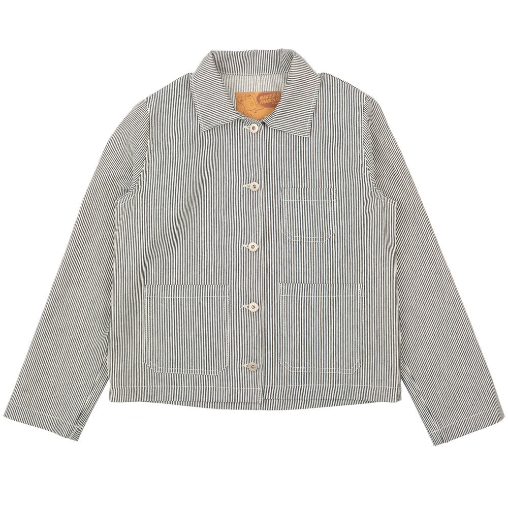 Naked & Famous Gracie Jacket (Organic Hickory) - Image 2