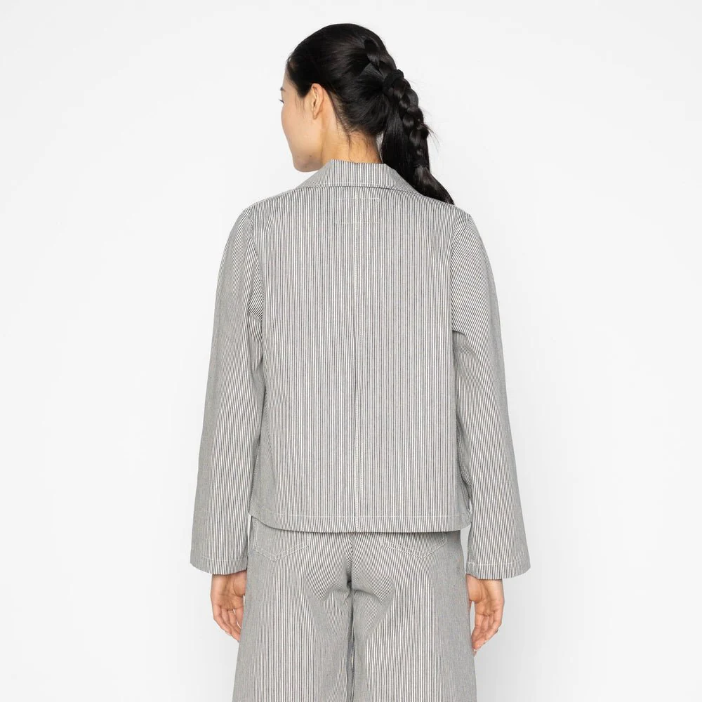 Naked & Famous Gracie Jacket (Organic Hickory) - Image 4