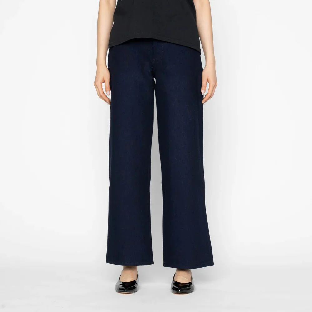 Naked & Famous Maudie Jeans (Maekake Dobby Indigo) - Image 7