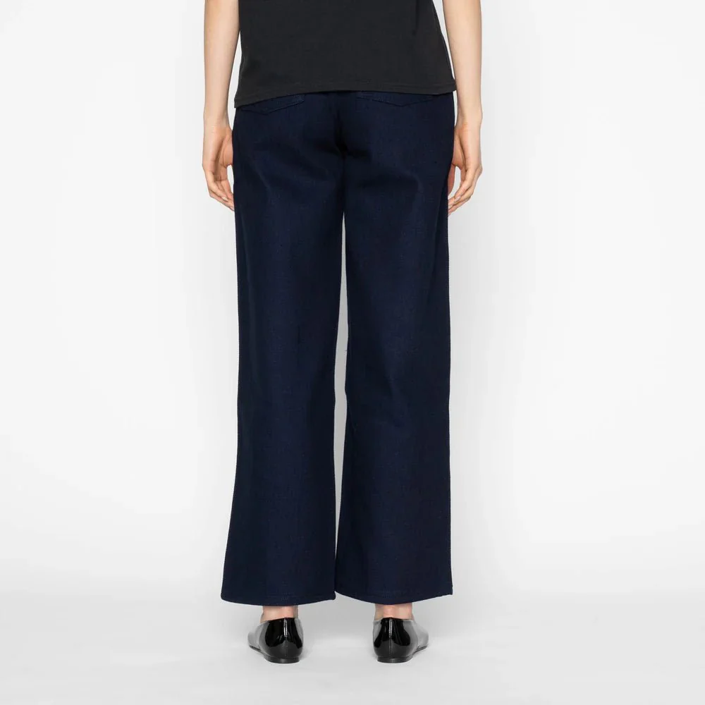 Naked & Famous Maudie Jeans (Maekake Dobby Indigo) - Image 9