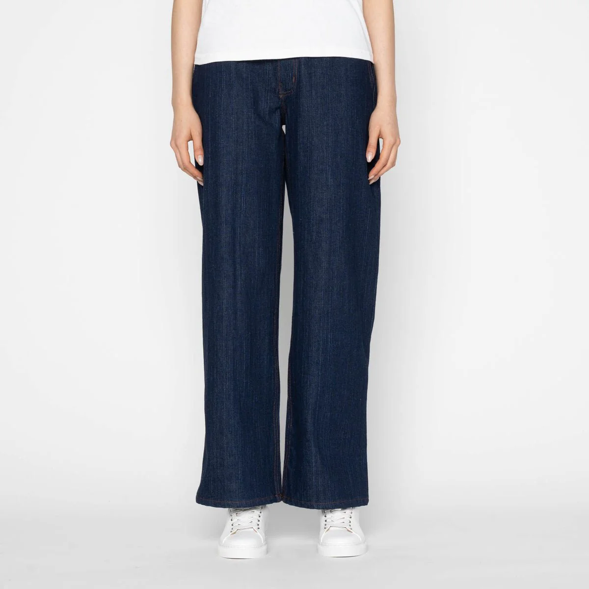Naked & Famous Maudie Jeans (Vertical Slub Denim) - Image 2