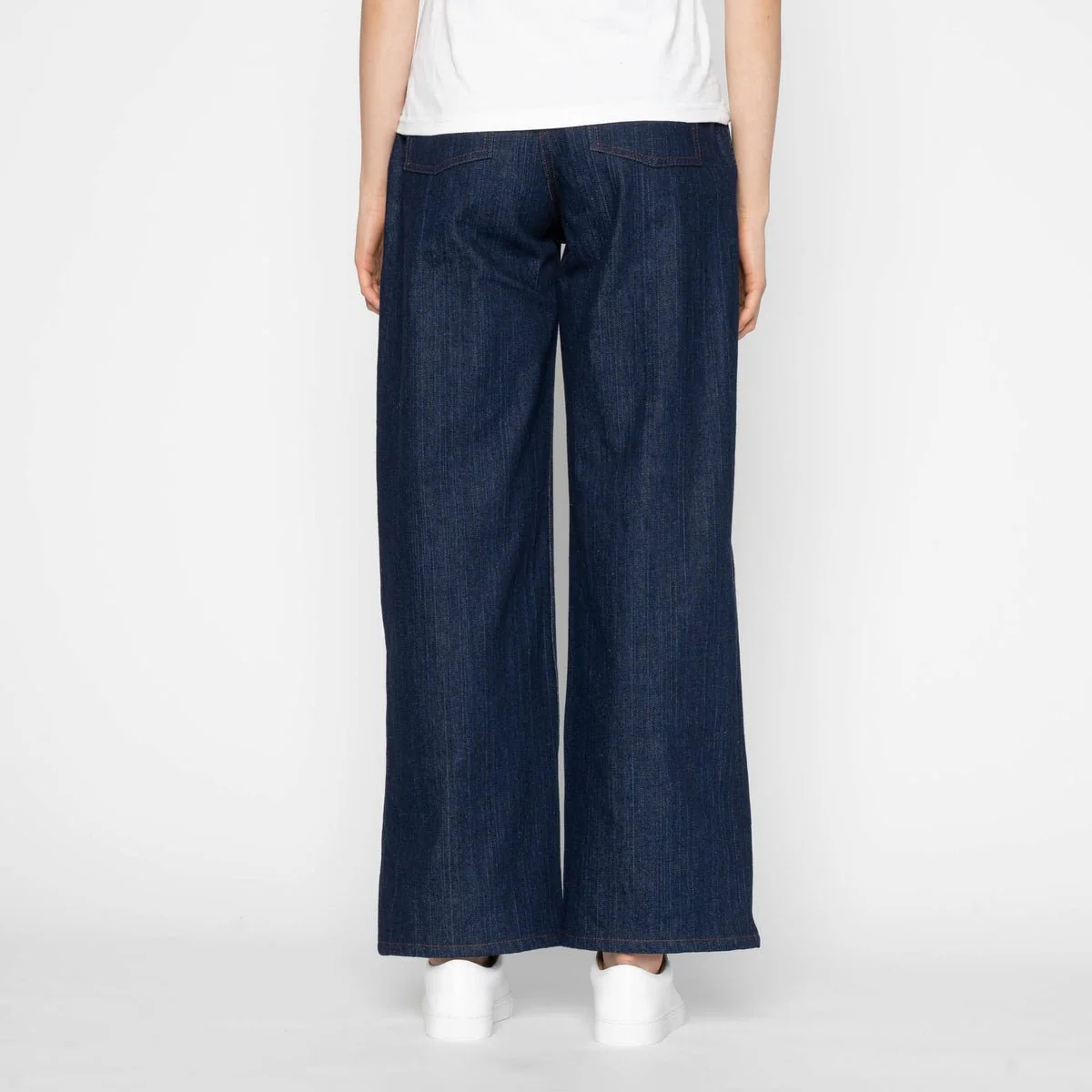 Naked & Famous Maudie Jeans (Vertical Slub Denim) - Image 4