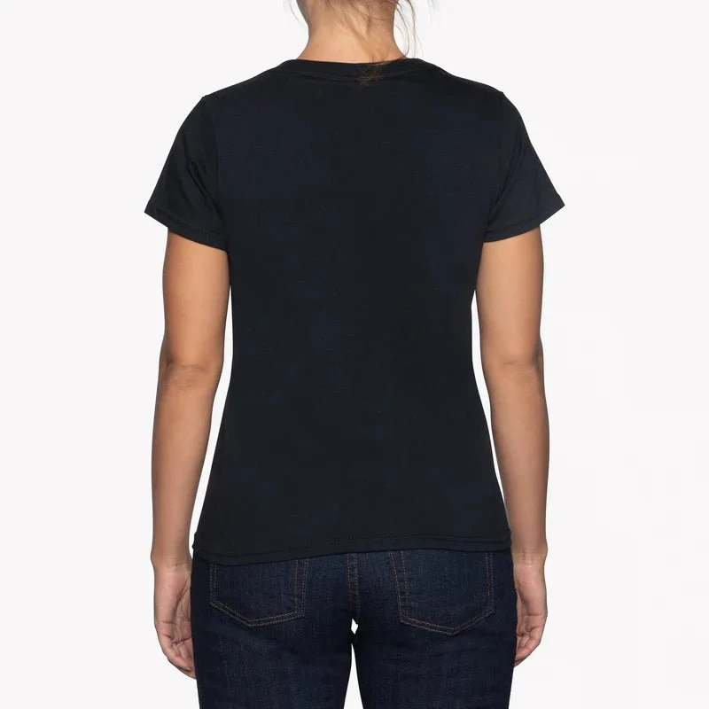 Naked & Famous Circular Knit Ballet T-Shirt (Black) - Image 9