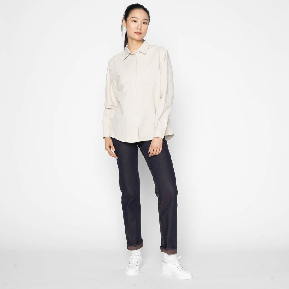 Naked & Famous Super Girl Jeans (Chocolate Milk Selvedge) - Image 7