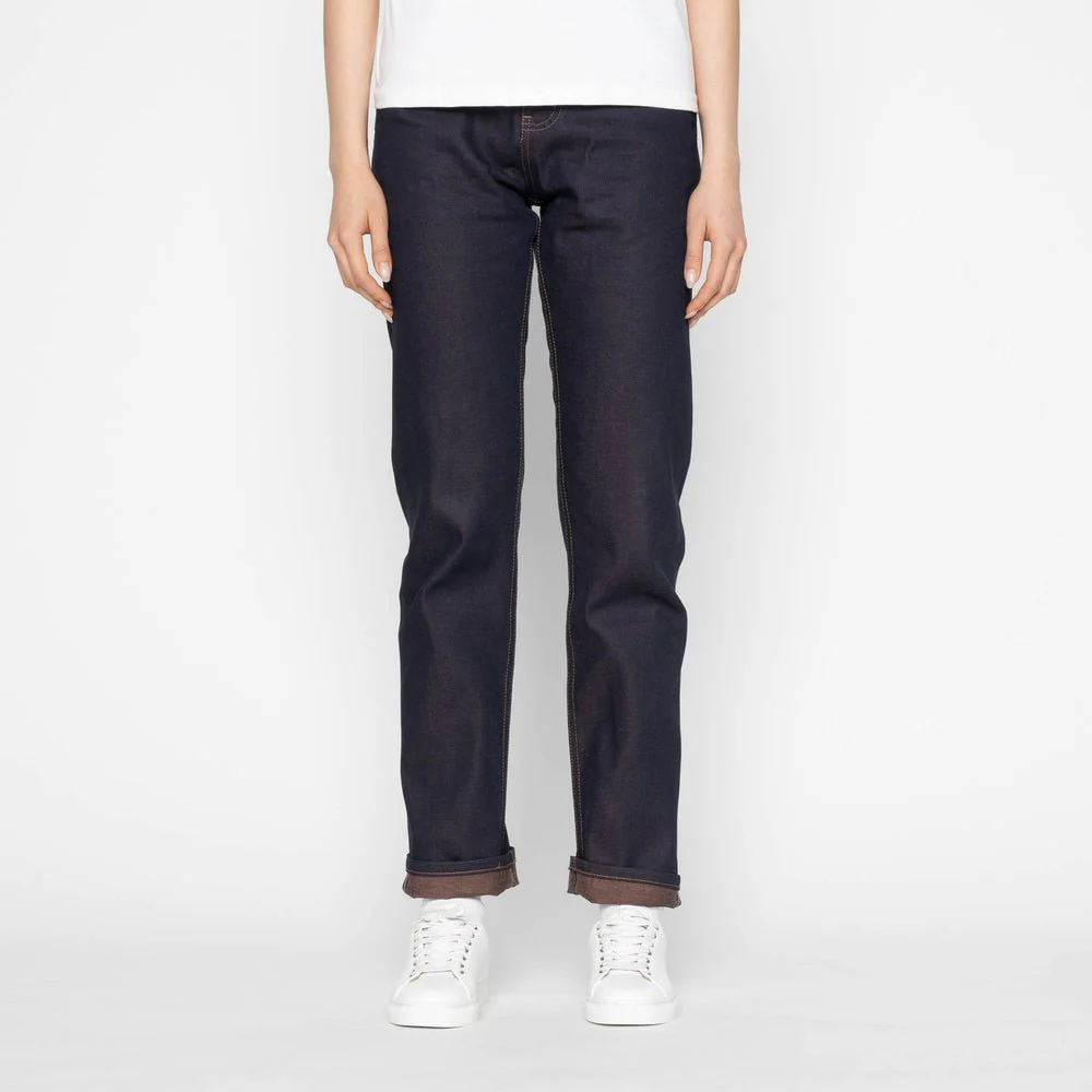 Naked & Famous Super Girl Jeans (Chocolate Milk Selvedge) - Image 8