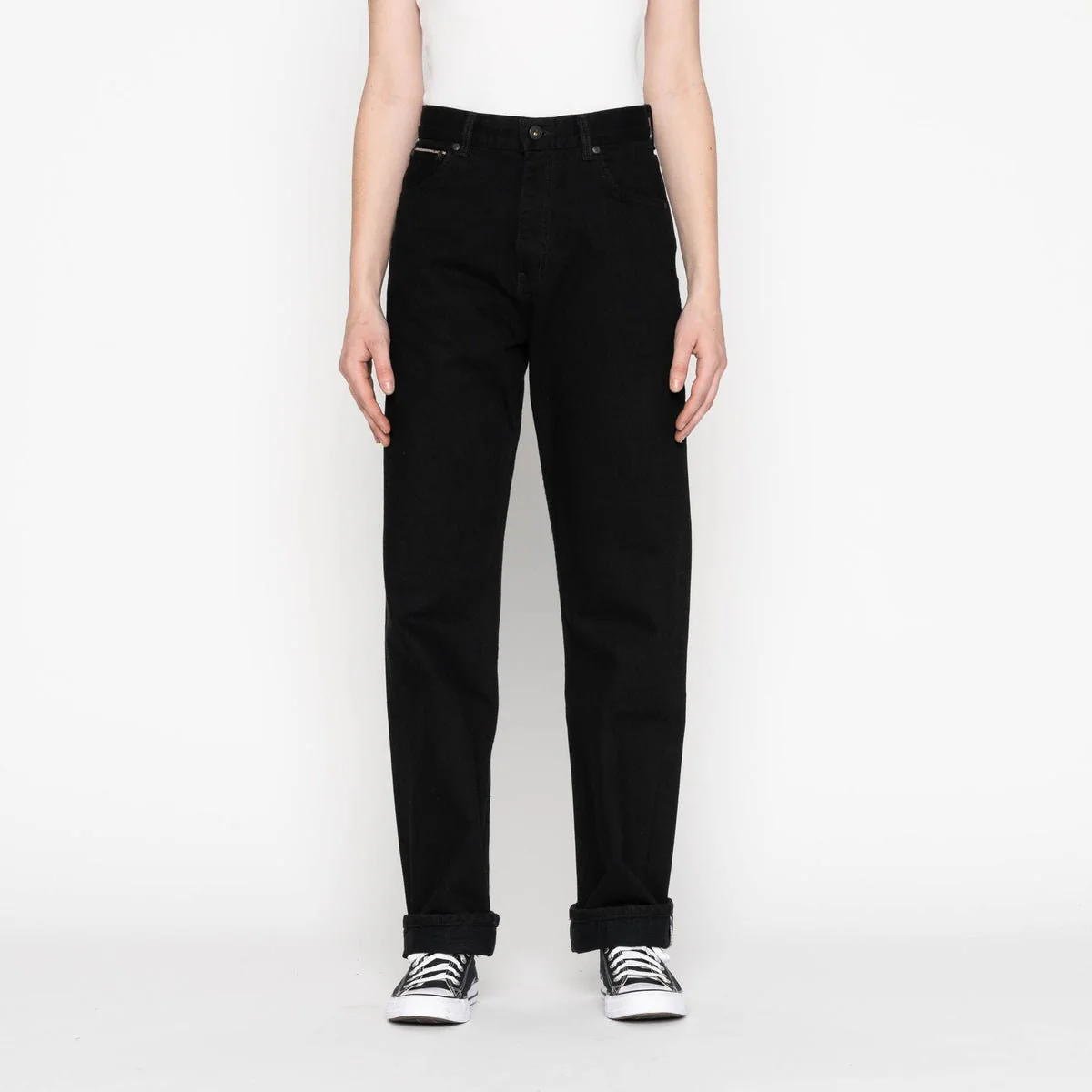 Naked & Famous True Girl Jeans (Black Selvedge) - Image 5