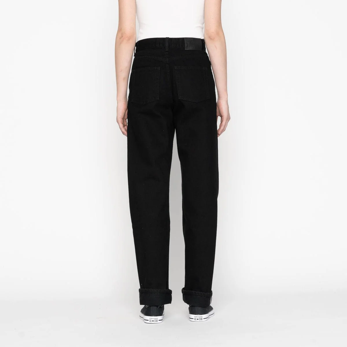 Naked & Famous True Girl Jeans (Black Selvedge) - Image 7