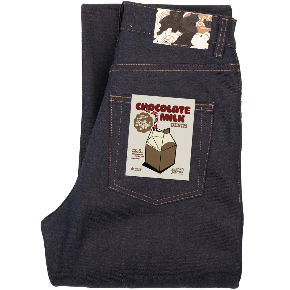 Naked & Famous True Girl Jeans (Chocolate Milk Selvedge) - Image 14
