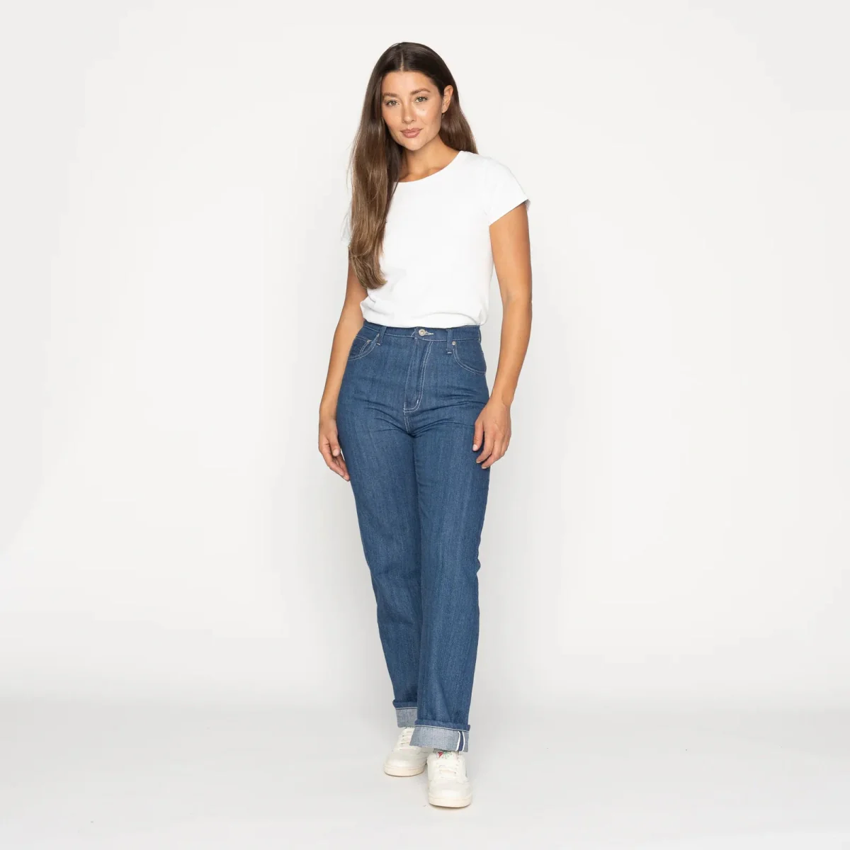 Naked & Famous True Girl Jeans (Indigo High Noon Selvedge) - Image 16