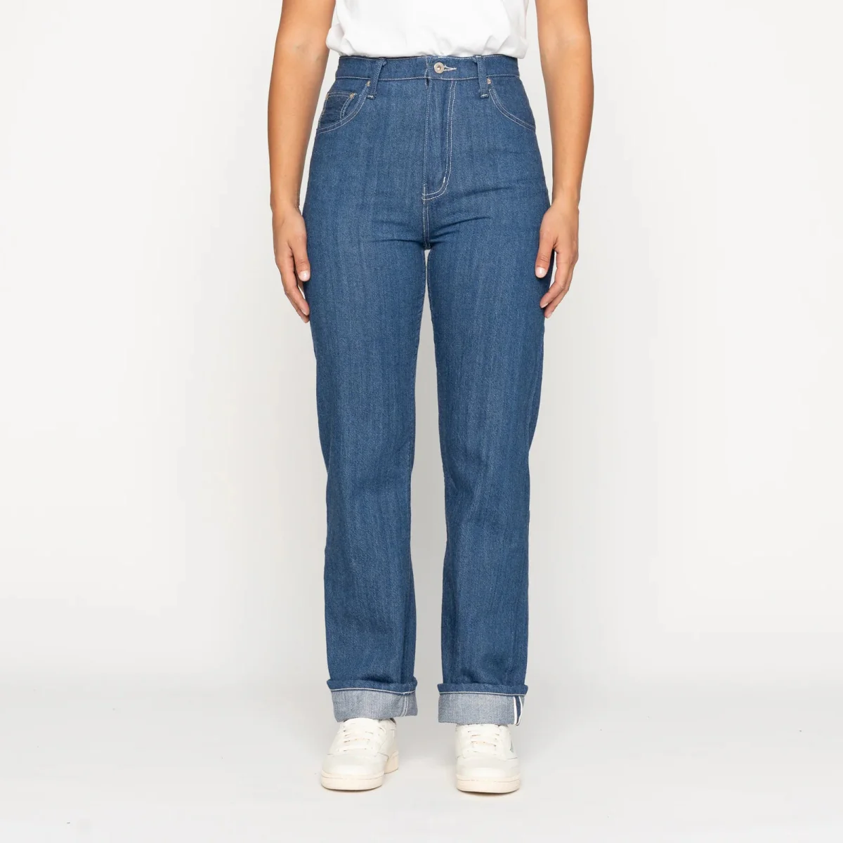 Naked & Famous True Girl Jeans (Indigo High Noon Selvedge) - Image 18