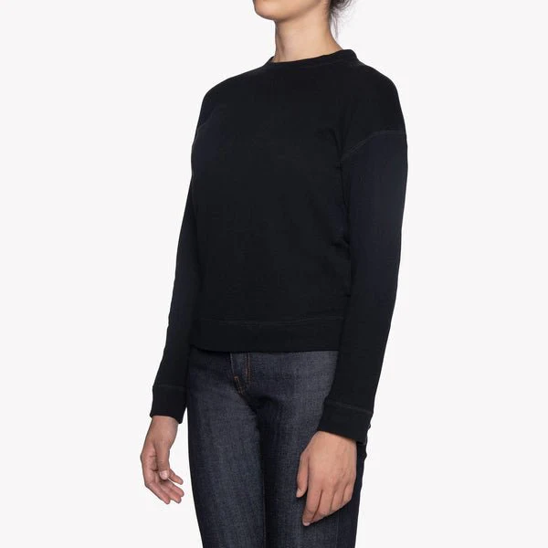 Naked & Famous Weekend Crew (Vintage Doubleface Black) - Image 2