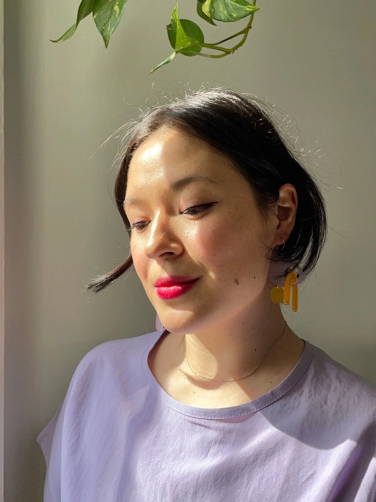 Nic Nac Amoeba Earrings (Multiple Colours) - Image 3
