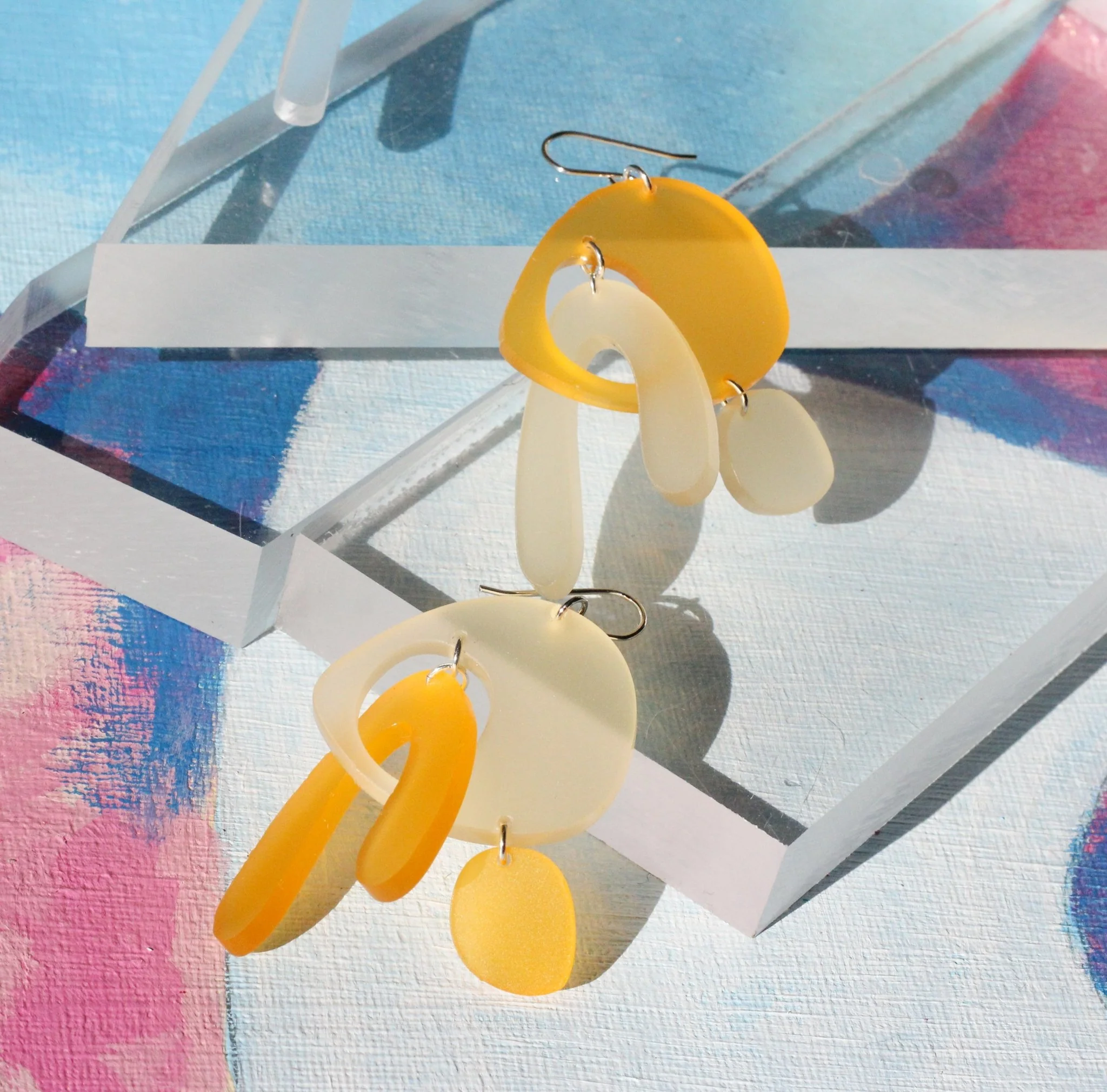 Nic Nac Amoeba Earrings (Multiple Colours) - Image 8