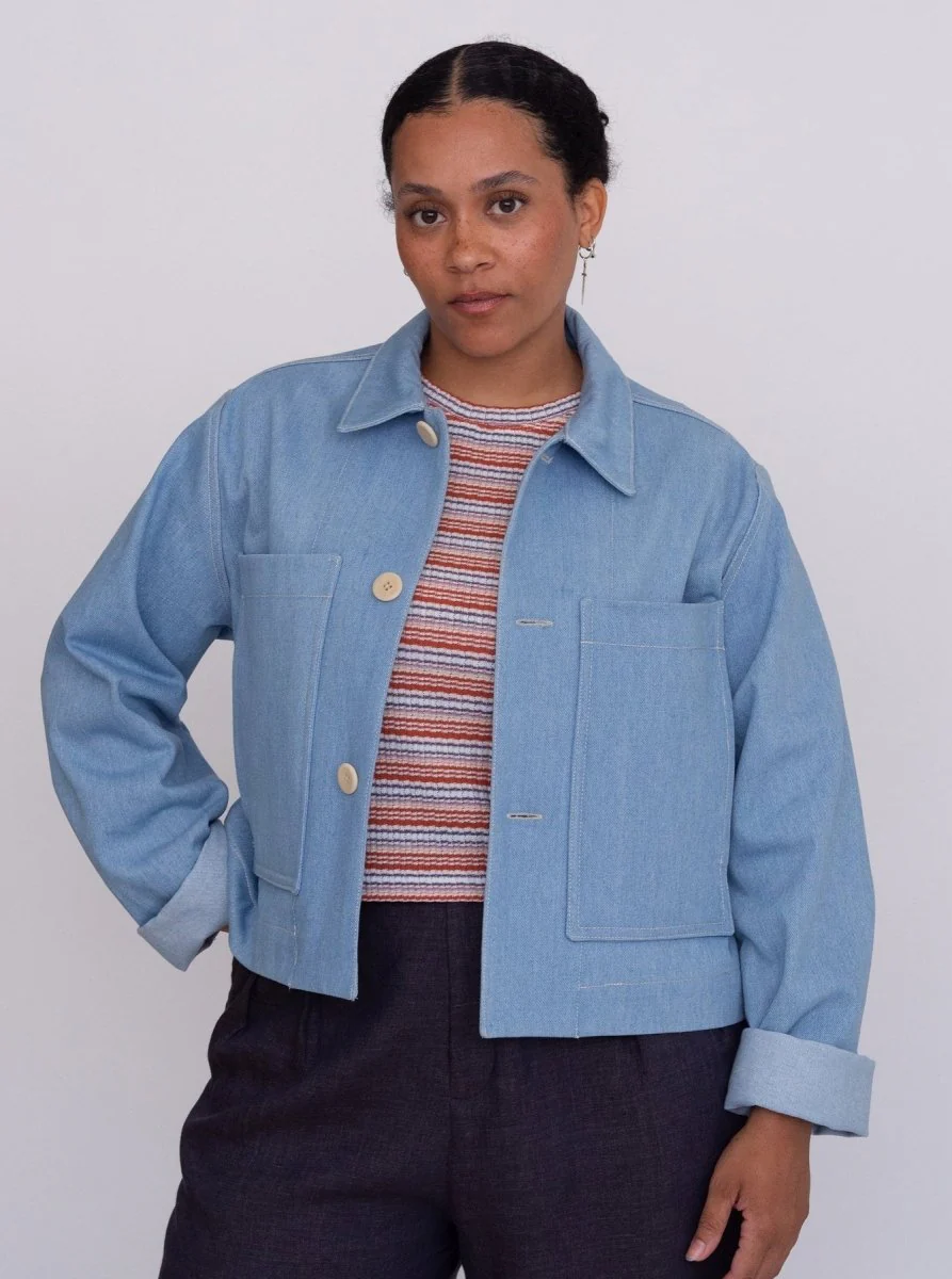 Odeyalo Brook Top - Rust Stripe (Online Exclusive) - Image 2