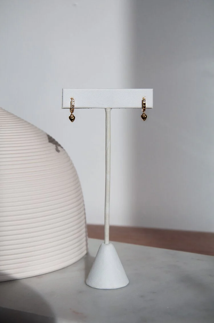 Oneiro Smitten Kitten Hoops (Black/Clear) - Image 3