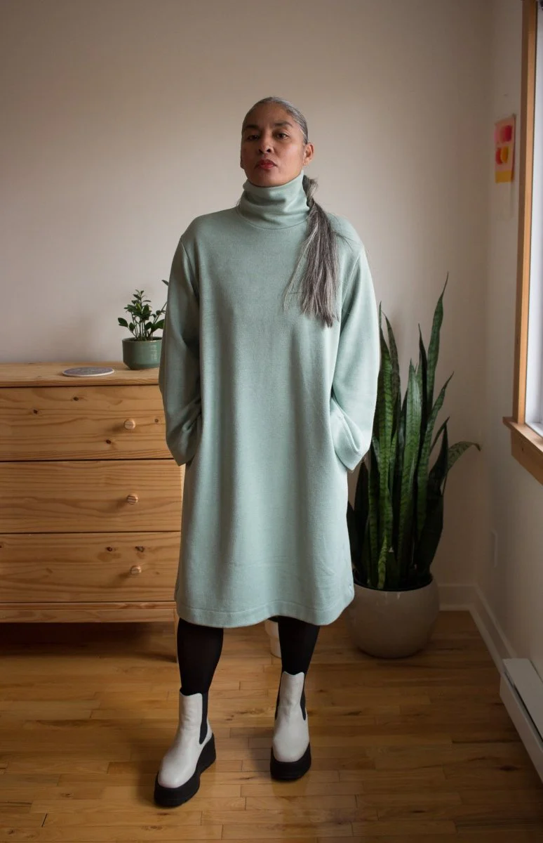 Bodybag Oslo Knit Dress - Black or Sage (Online Exclusive) - Image 11