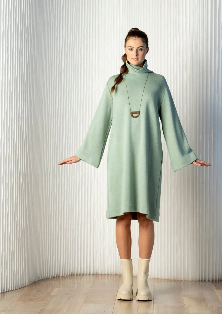 Bodybag Oslo Knit Dress - Black or Sage (Online Exclusive) - Image 16