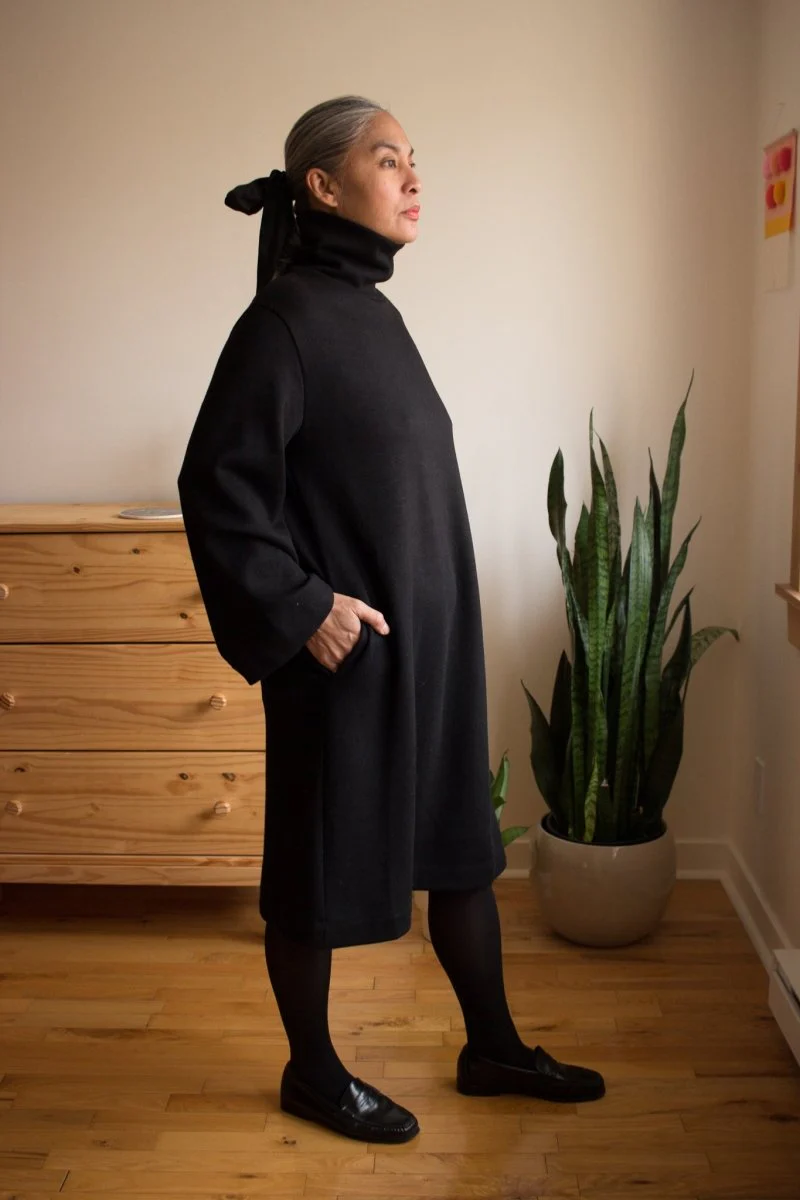 Bodybag Oslo Knit Dress - Black or Sage (Online Exclusive) - Image 3