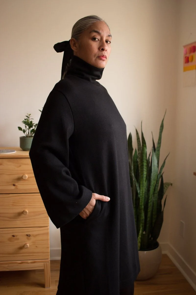 Bodybag Oslo Knit Dress - Black or Sage (Online Exclusive) - Image 4