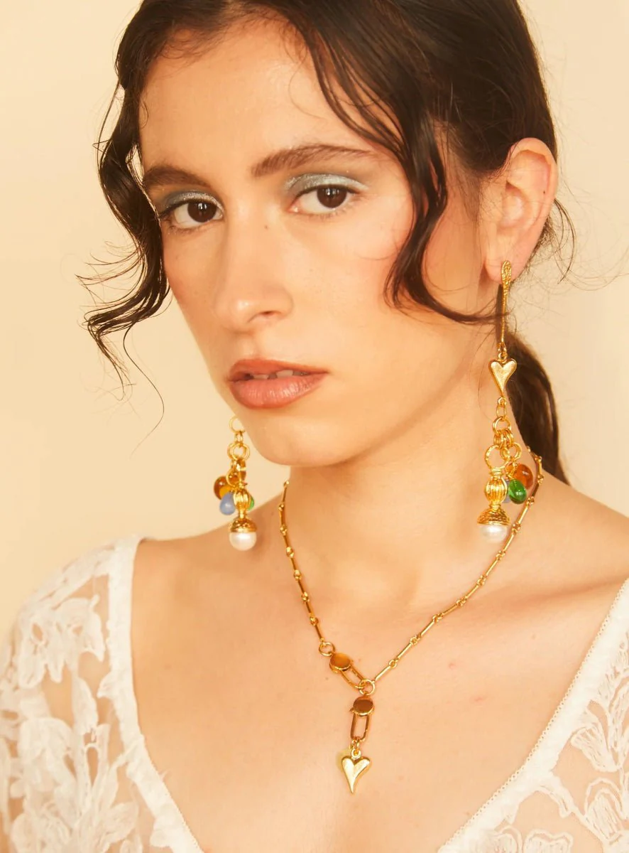 Par Ici FĂȘte Earrings - Gold or Rhodium (In-Store) - Image 5